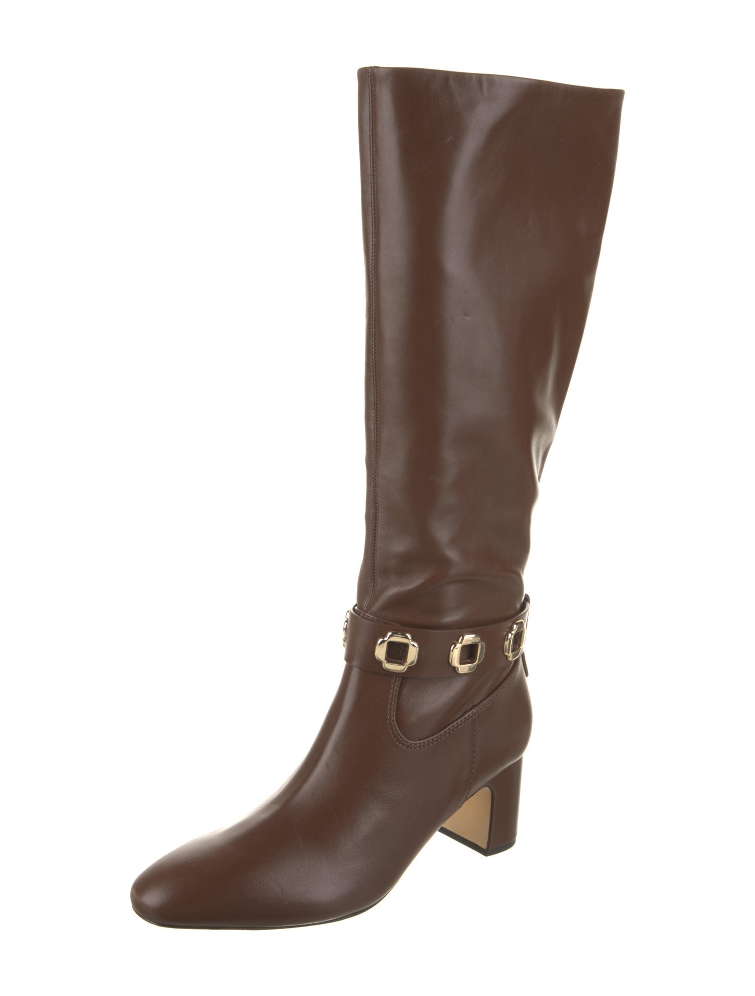 Larroude Leather Riding Boots
