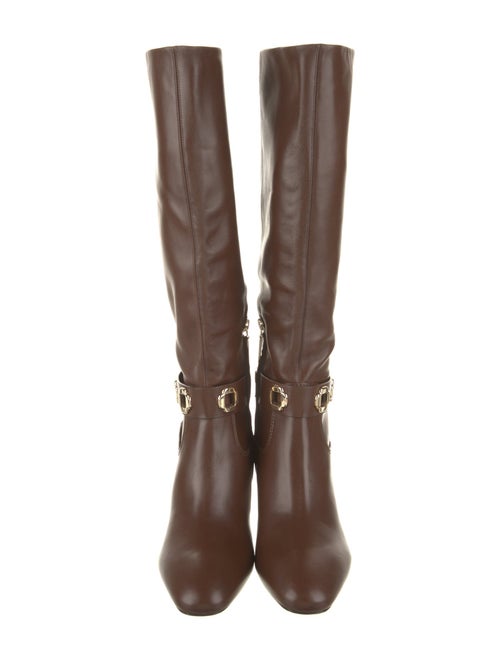 Larroude Leather Riding Boots