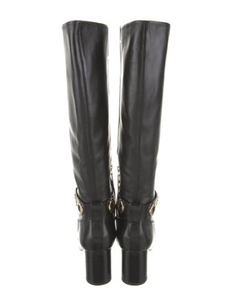 Larroude Leather Riding Boots