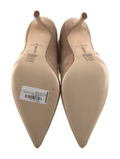 Larroude Suede Slouch Boots