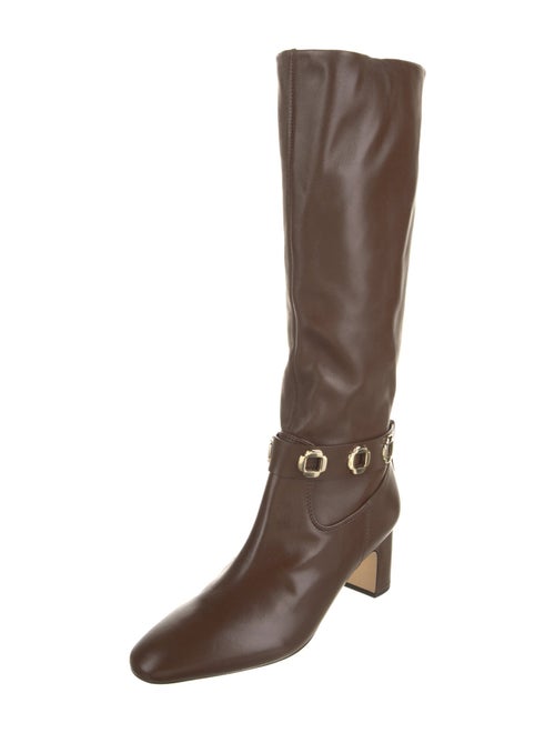 Larroude Leather Riding Boots