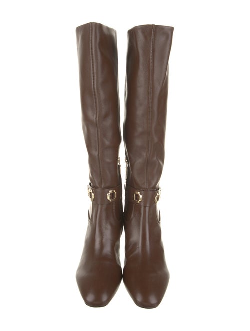 Larroude Leather Riding Boots