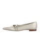 Larroude Leather Mary Jane Flats