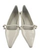 Larroude Leather Mary Jane Flats