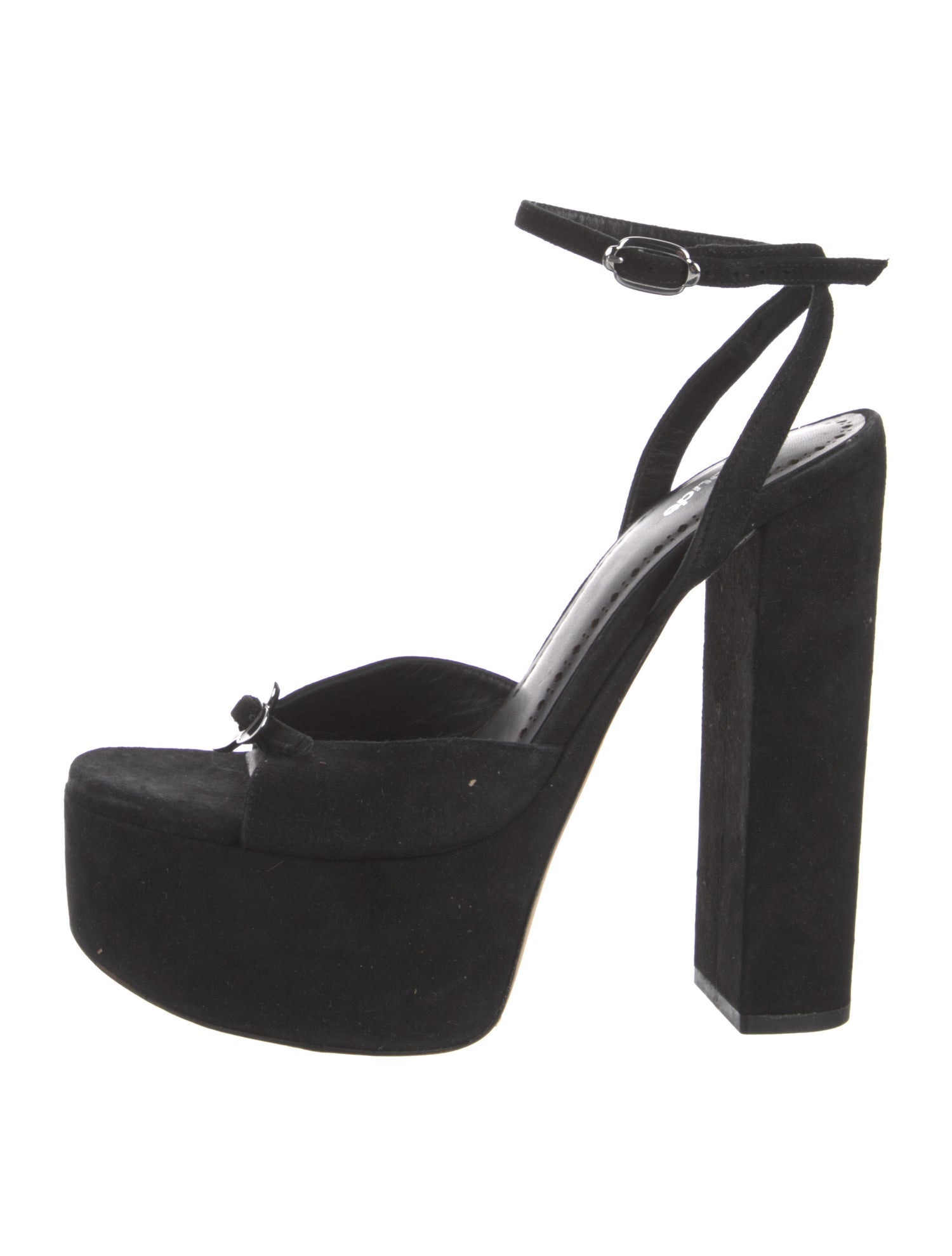 Larroude Suede Sandals