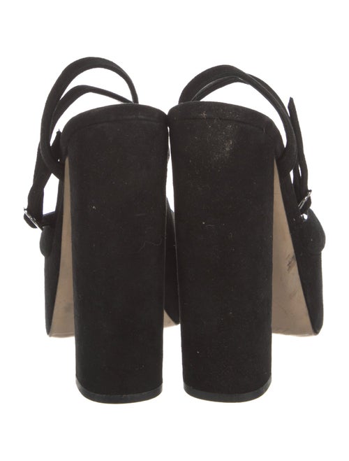 Larroude Suede Sandals