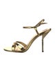 Larroude Patent Leather Slingback Sandals