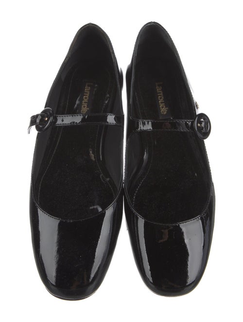 Larroude Patent Leather Mary Jane Flats