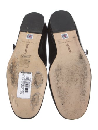 Larroude Patent Leather Mary Jane Flats