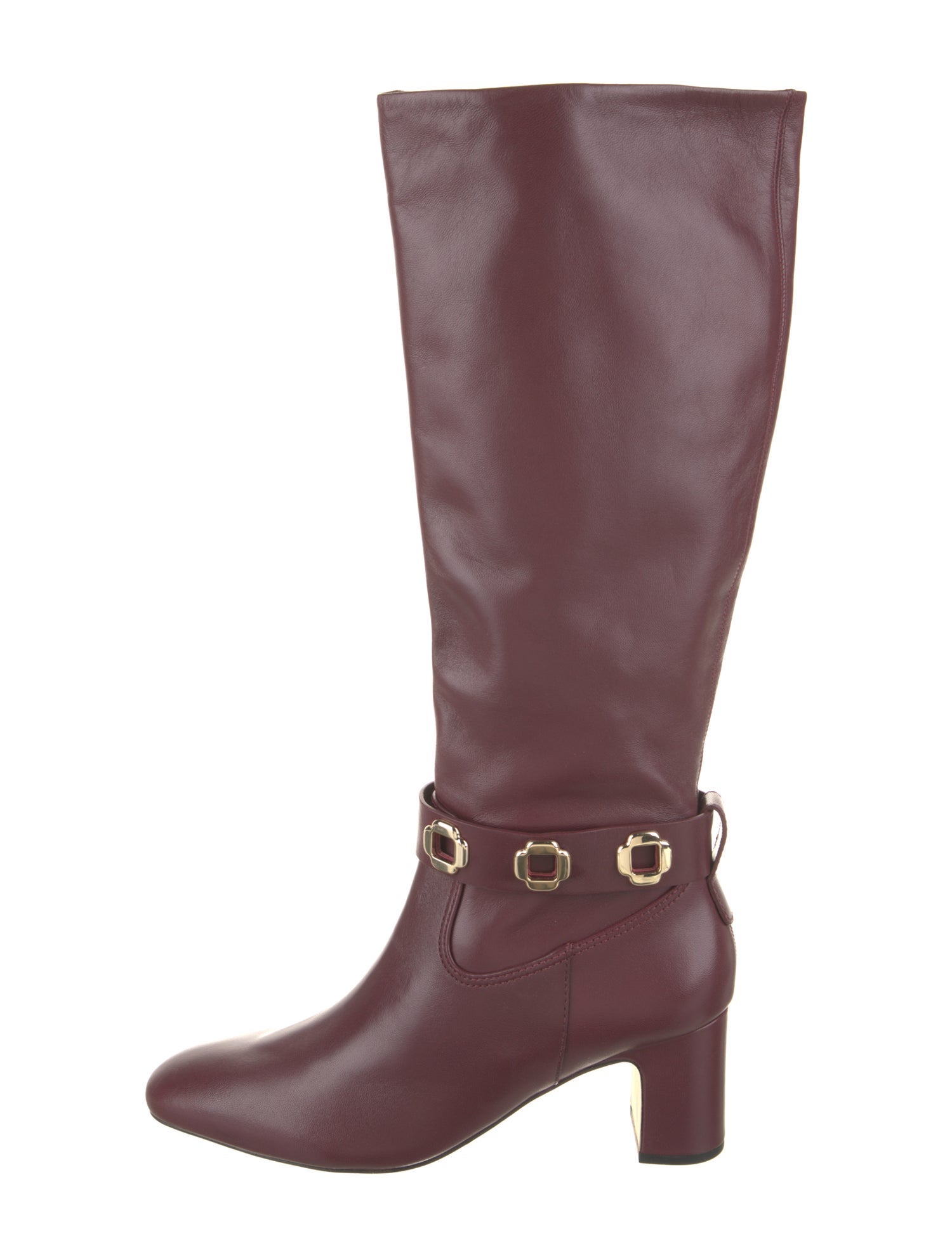 Larroude Leather Riding Boots