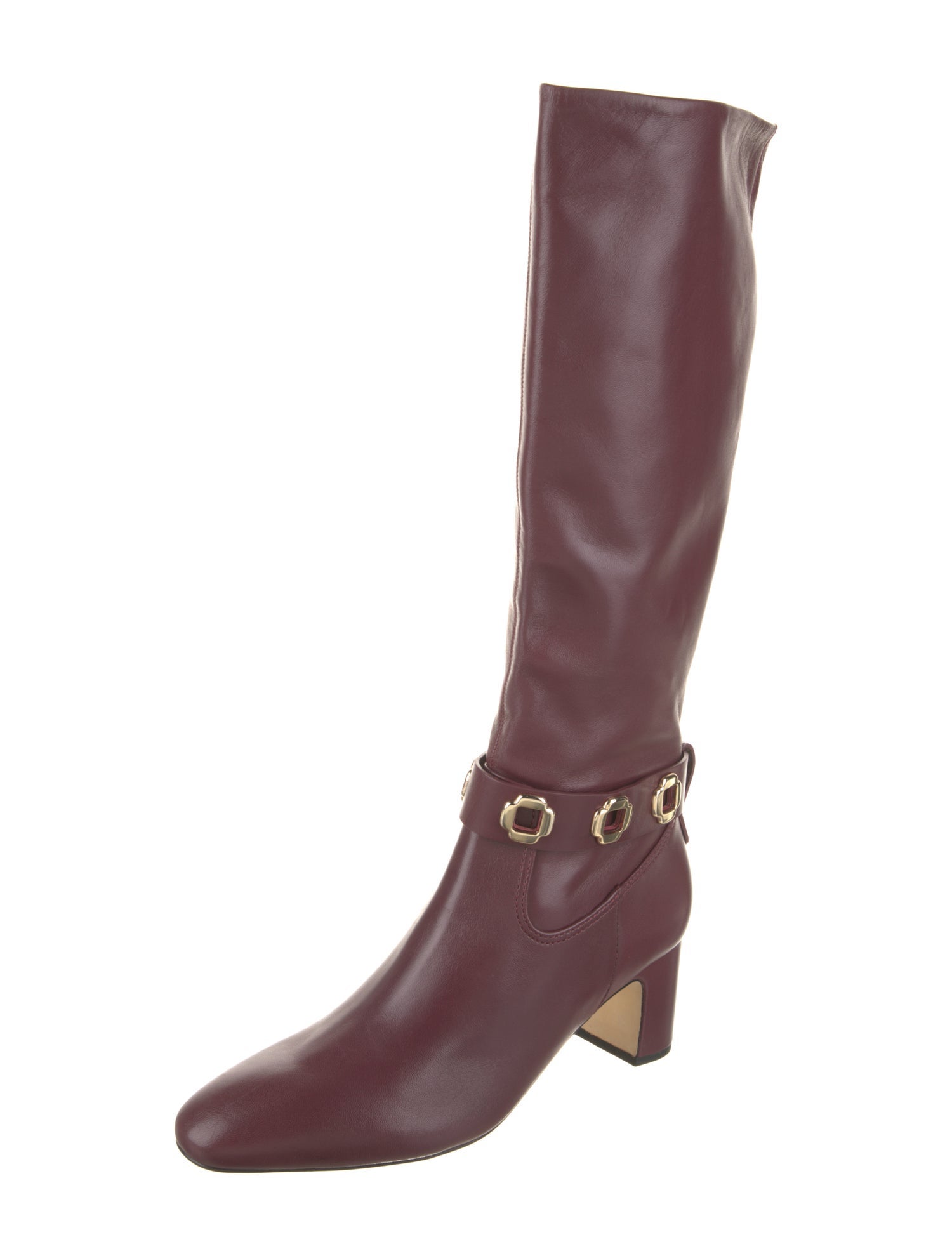 Larroude Leather Riding Boots