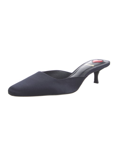 Larroude Satin Mules