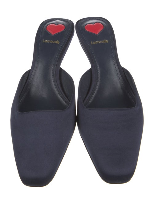 Larroude Satin Mules