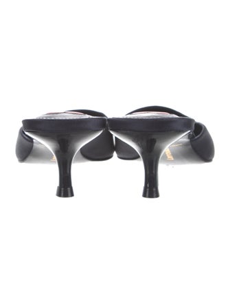 Larroude Satin Mules