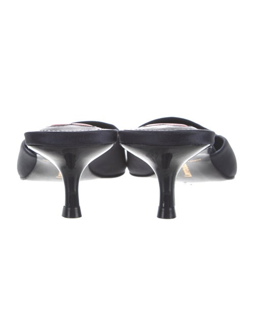Larroude Satin Mules