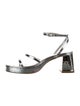 Larroude Patent Leather Sandals