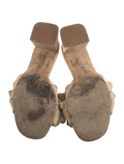 Larroude Animal Print Slides