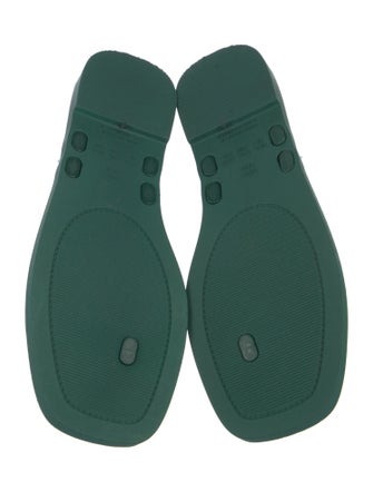 Larroude Leather Slides