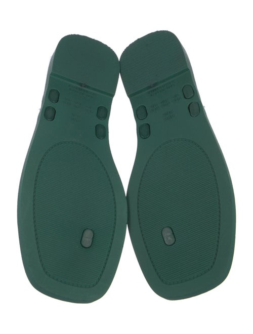 Larroude Leather Slides