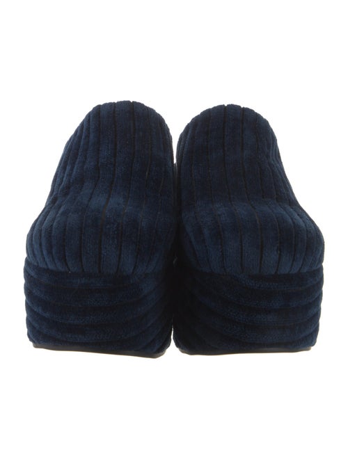 Larroude Velvet Mules