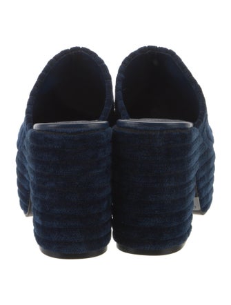 Larroude Velvet Mules