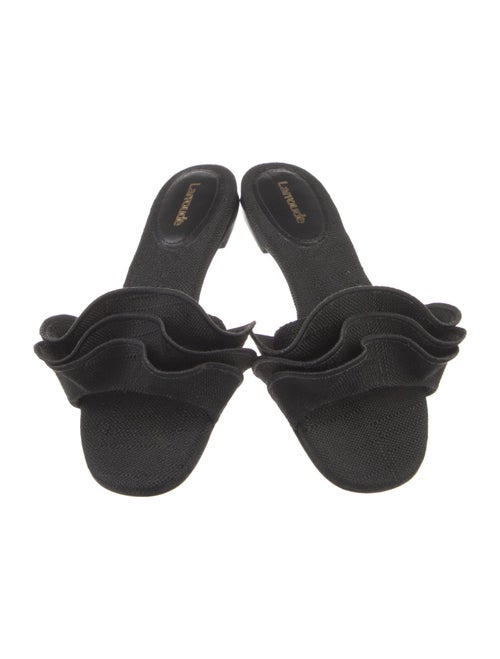 Larroude Canvas Slides