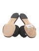 Larroude Canvas Slides