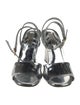 Larroude Patent Leather Sandals