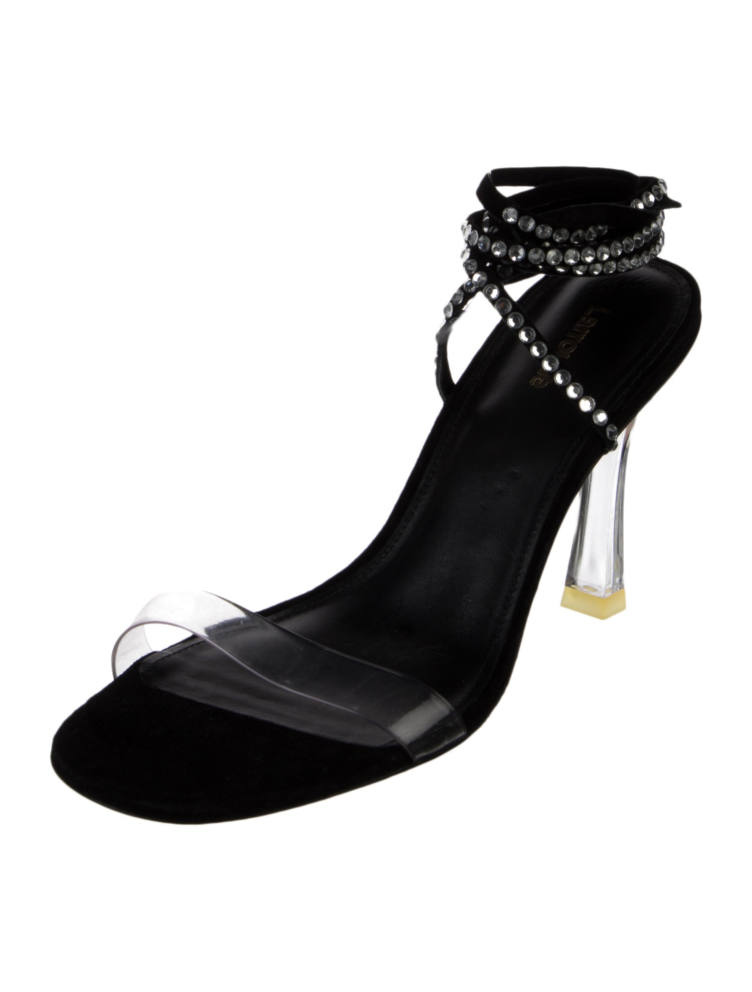 Larroude Suede Sandals