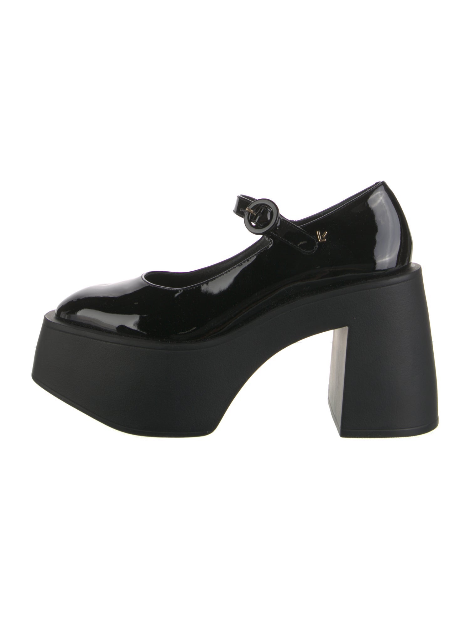 Larroude Patent Leather Pumps