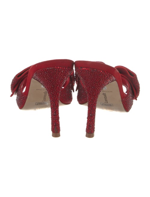 Larroude Suede Slides