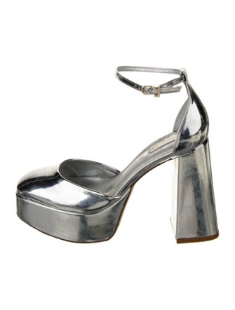 Larroude Patent Leather D'Orsay Pumps
