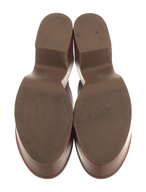 Larroude Leather Mules