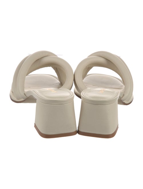 Larroude Leather Slides