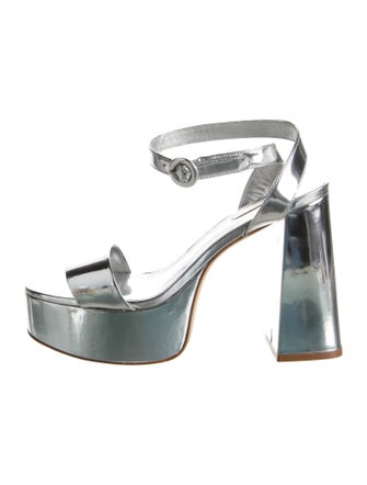 Larroude Leather Sandals