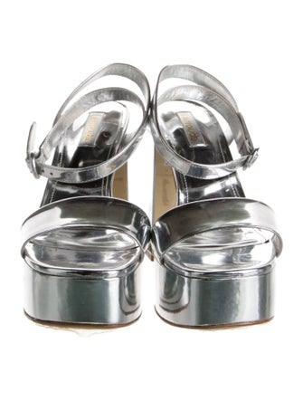 Larroude Leather Sandals