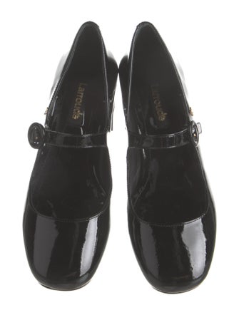 Larroude Patent Leather Pumps
