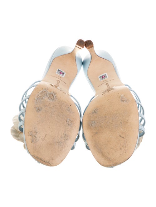 Larroude Leather Slides