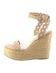 Larroude Raffia Espadrilles