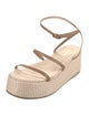 Larroude Raffia Espadrilles