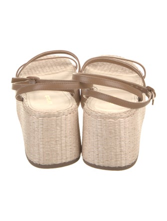 Larroude Raffia Espadrilles