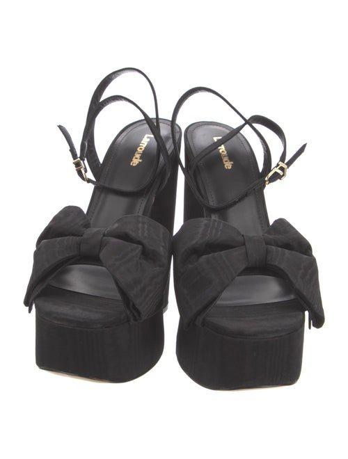 Larroude Canvas Sandals