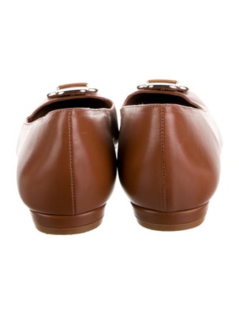 Larroude Leather Flats