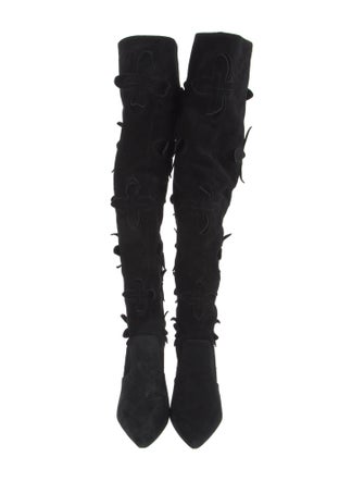 Larroude Suede Boots