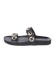 Larroude Leather Slides