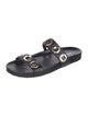 Larroude Leather Slides