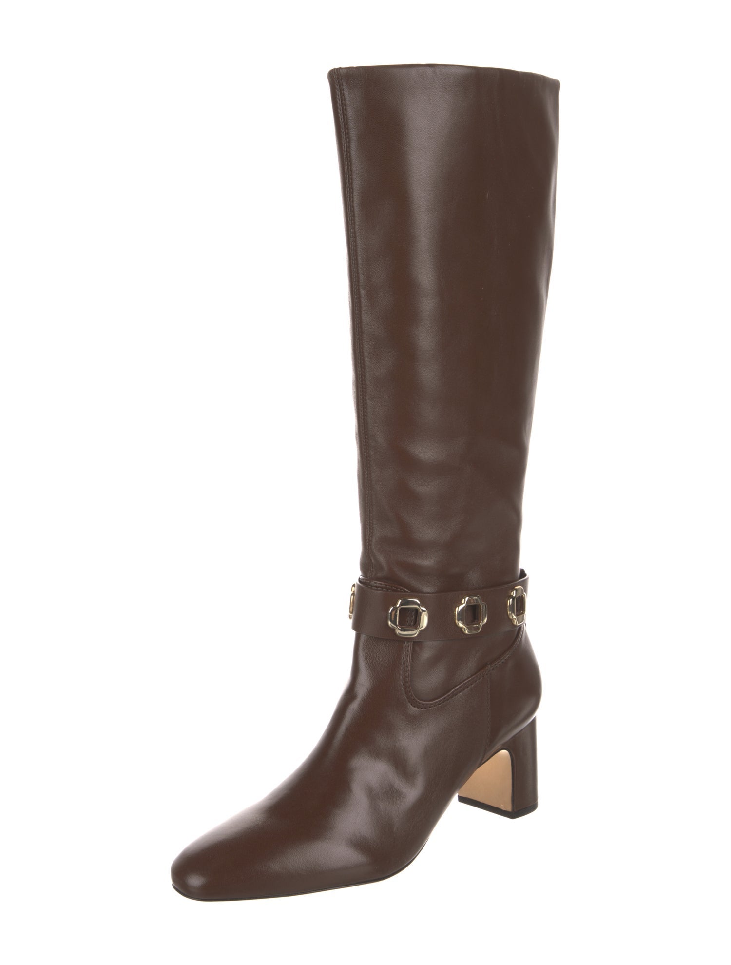 Larroude Leather Riding Boots