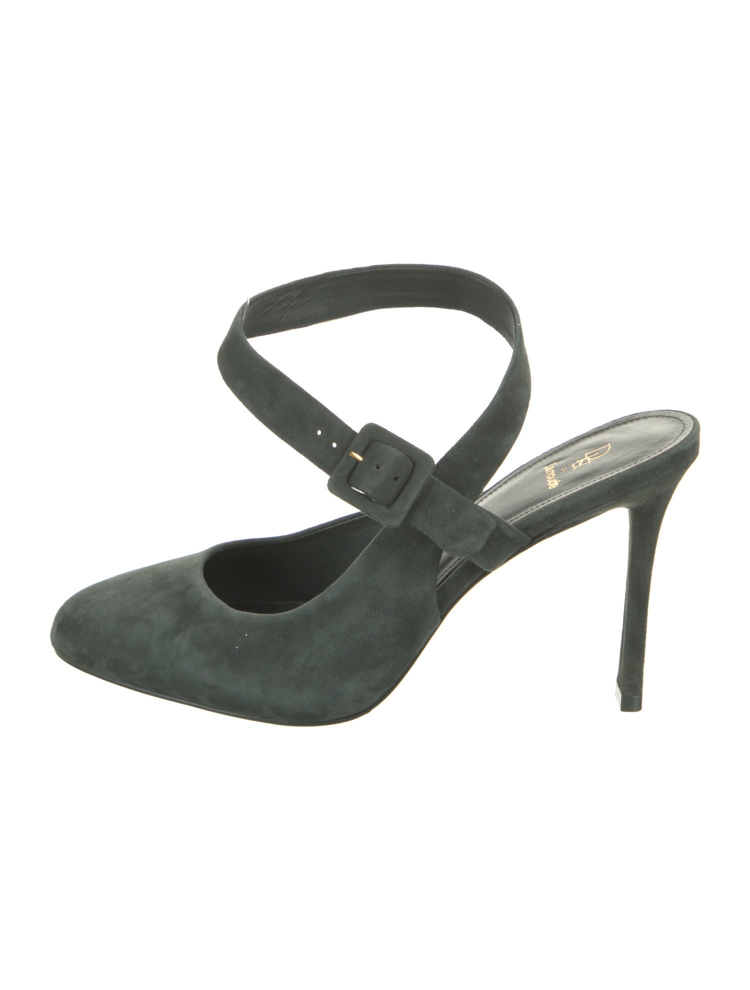 Larroude Suede Mules