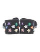Larroude Floral Print Slides