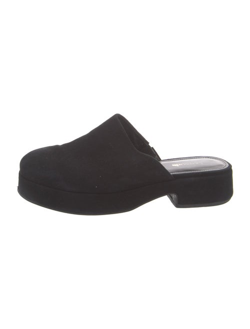 Larroude Suede Mules